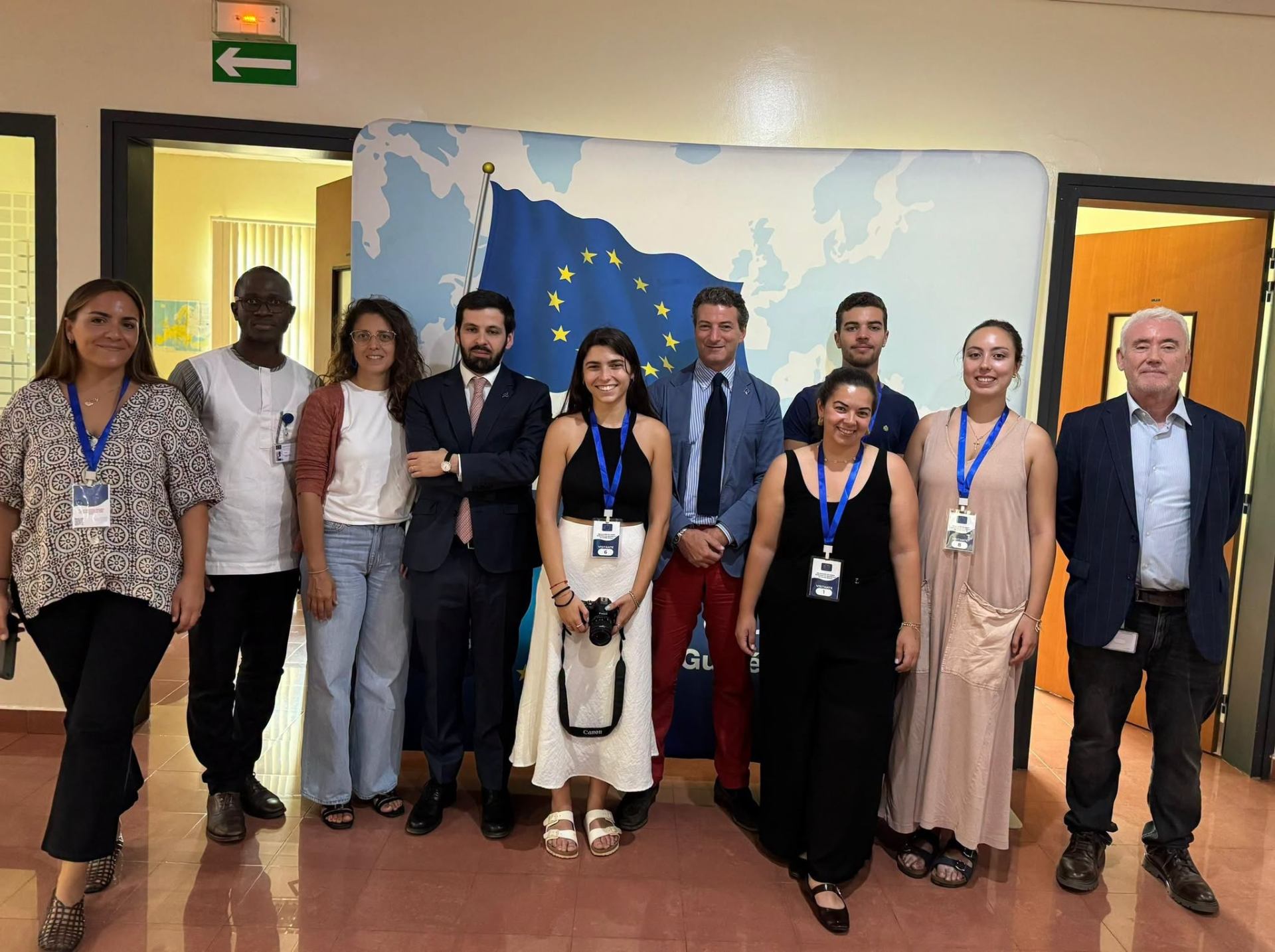 Reunião com a delegação da União Europeia em Bissau